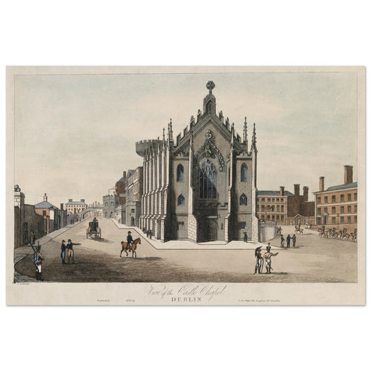 The Chapel Royal, Dublin Castle – Archival print – Irish wall art print | Buy Irish Art