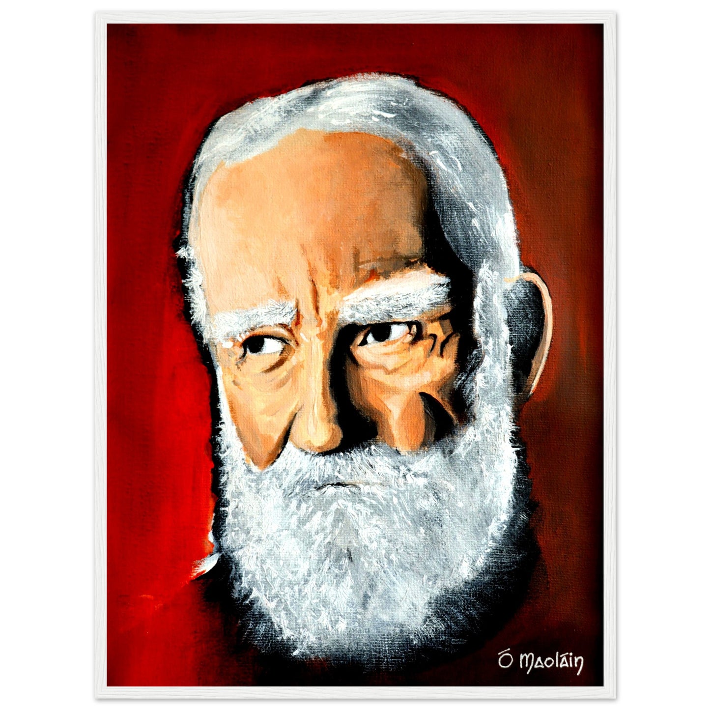 George Bernard Shaw Irish Writer Framed Art Print – view 9 | Buy Irish Art
