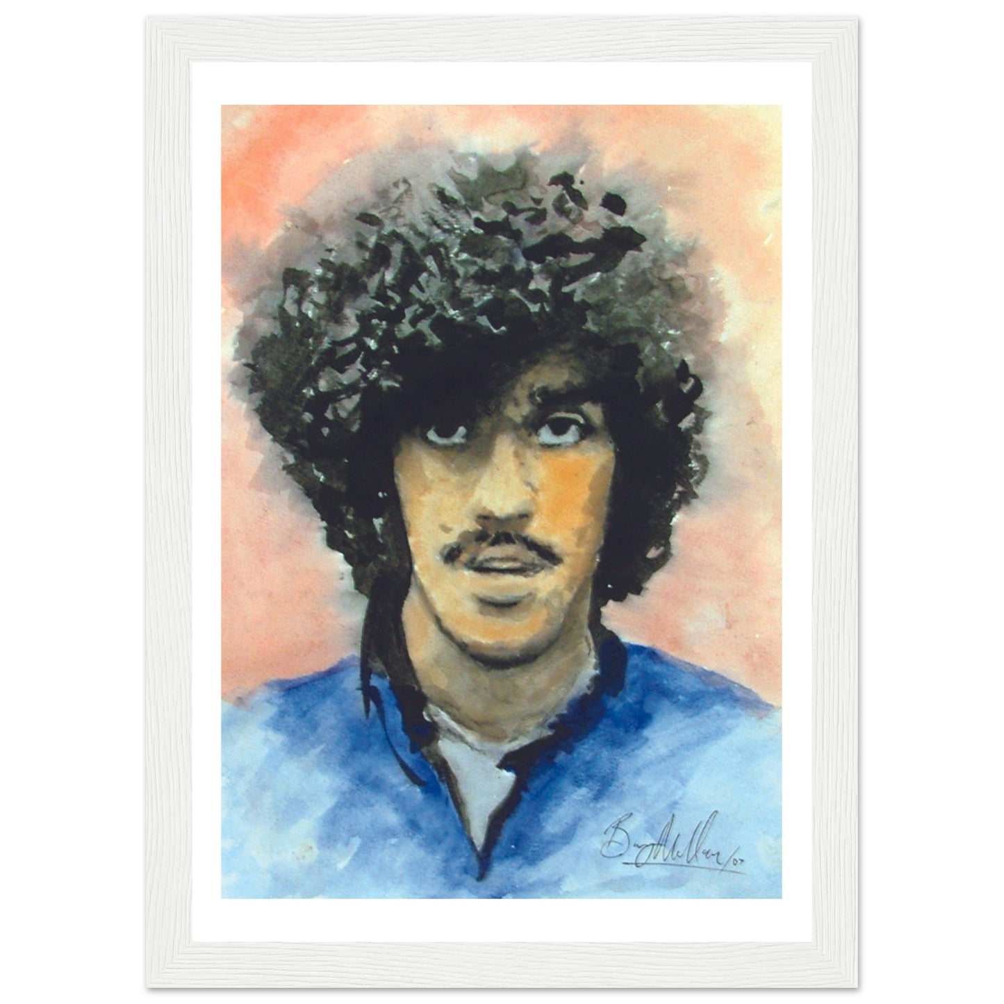 Phil Lynott Thin Lizzy Framed Wall Art Print by Irish Artist – view 15 | Buy Irish Art