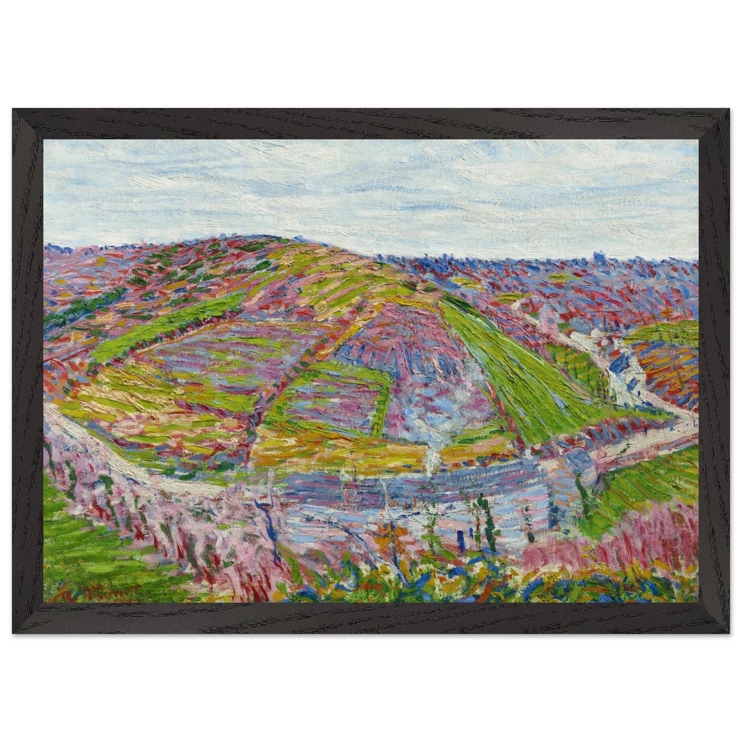 Paysage, Pont Aven (1892) by Roderic O’Conor – Collector’s Edition Fine Art Print – view 9 | Buy Irish Art