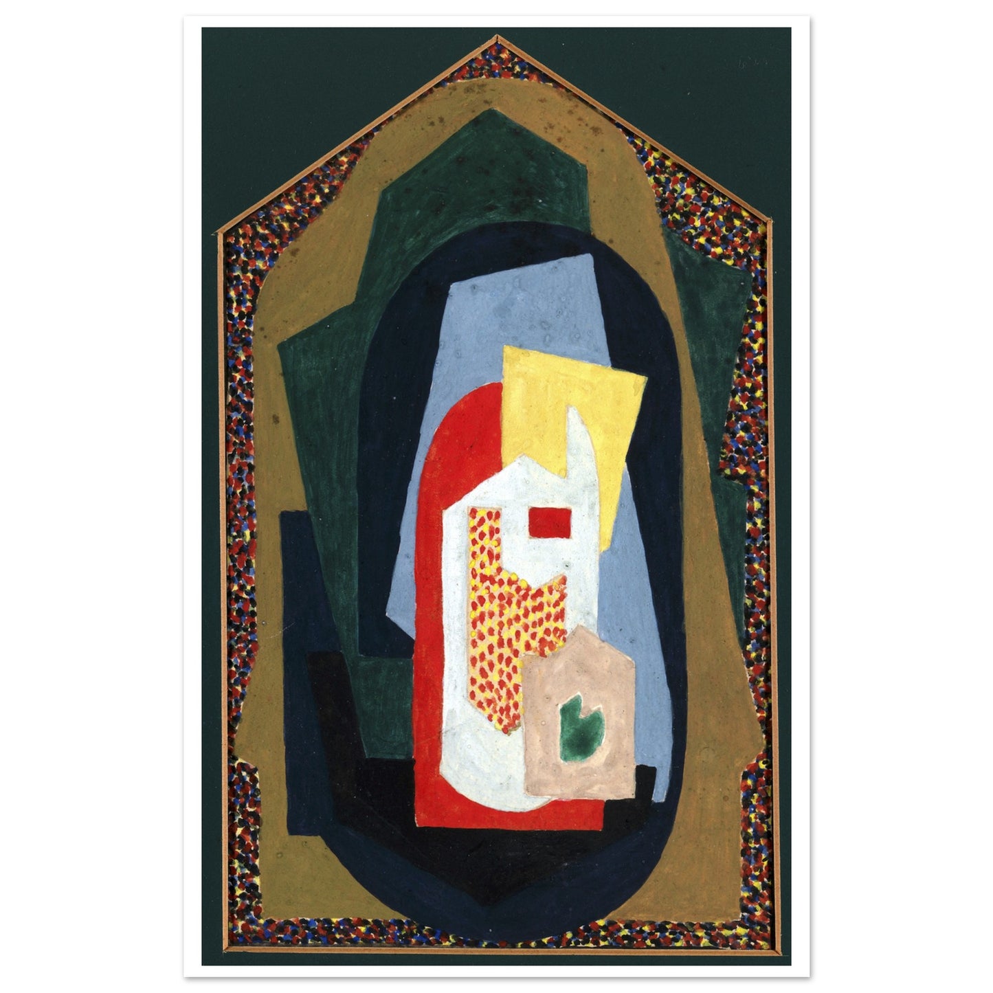 Abstract by Irish Artist Mainie Jellett, Art Print 28x43 cm 11x17″ – Irish wall art print | Buy Irish Art