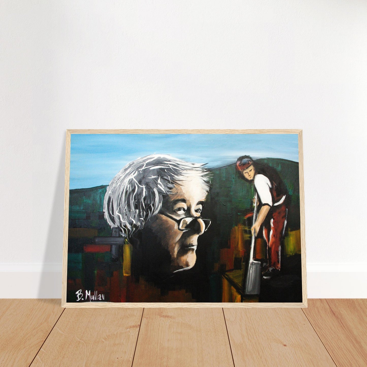 Seamus Heaney Irish Writer Framed Art Print – view 18 | Buy Irish Art