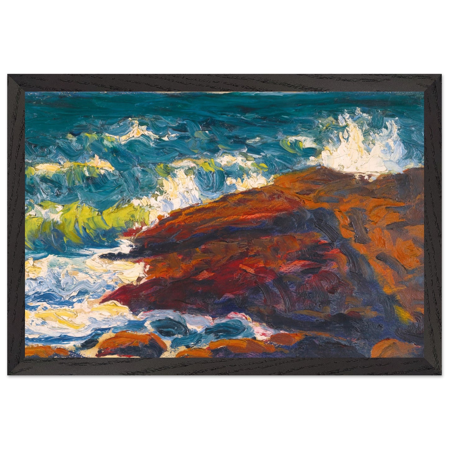 Seascape by Irish Artist Roderic O'Conor Art Print – view 8 | Buy Irish Art