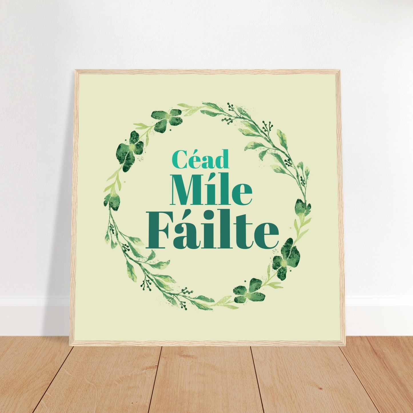 Céad Míle Fáilte – A Hundred Thousand Welcomes Framed Art Print – view 10 | Buy Irish Art