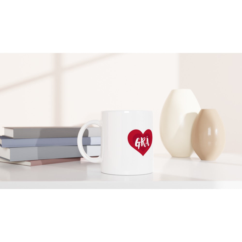 Grá Love Mug – view 5 | Buy Irish Art