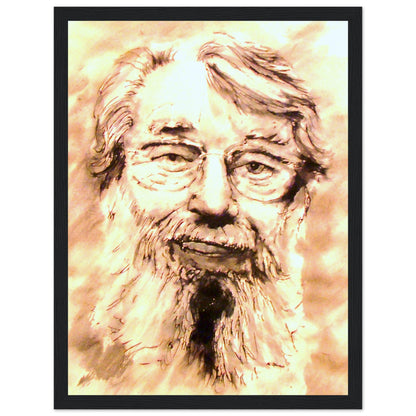 Ronnie Drew Framed Art Print The Dubliners by Irish Artist – Irish wall art print | Buy Irish Art