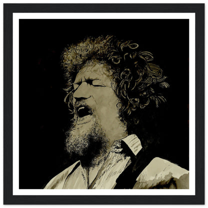 Luke Kelly Framed Wall Art Print by Irish Artist – view 7 | Buy Irish Art