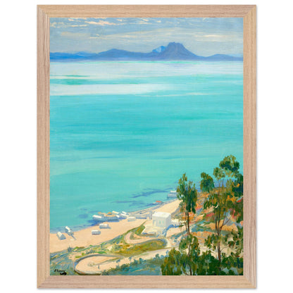 The Bay of Tunis, Morning (1919) – Sir John Lavery Art Print – view 32 | Buy Irish Art