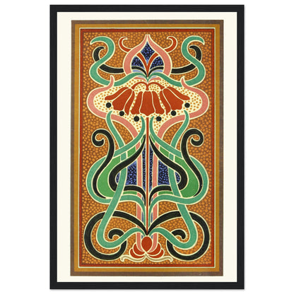 Analysis of Colour in a ‘Peacock’s Plumage’ - Framed Art Print by James Ward – detail view | Buy Irish Art