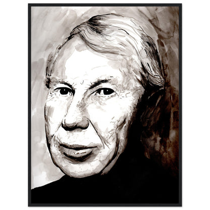 Louis le Brocquy Portrait Art Print by Ó Maoláin – view 9 | Buy Irish Art