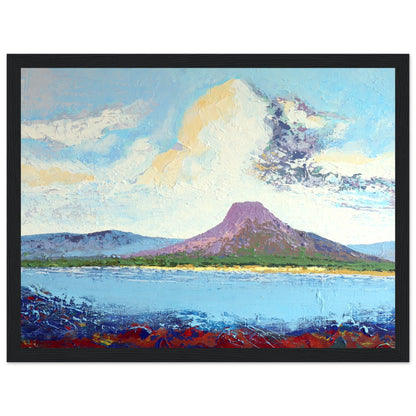 Antrim Coast – Semi-Abstract Contemporary Landscape Art Print by Ó Maoláin – view 8 | Buy Irish Art