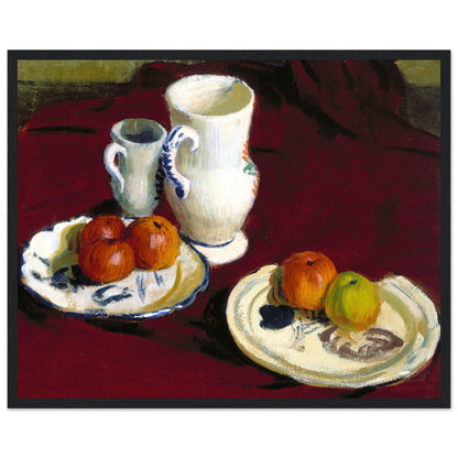 Apples and Breton Pots by Roderic O'Conor Print 40x50 cm / 16x20″ – detail view | Buy Irish Art