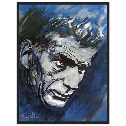 Samuel Beckett Irish Writer Framed Art Print by Irish Artist – view 8 | Buy Irish Art