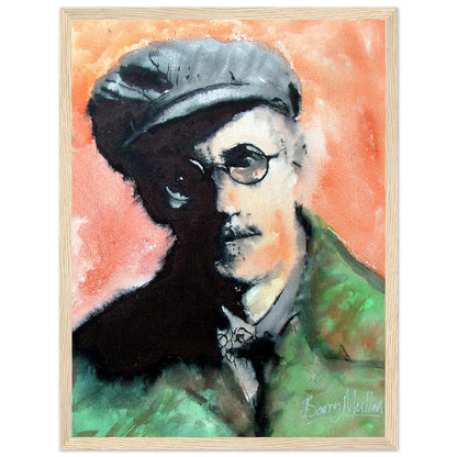 James Joyce Framed Art Print by Irish Artist – view 6 | Buy Irish Art