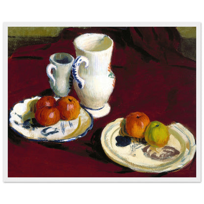 Apples and Breton Pots by Roderic O'Conor Print 40x50 cm / 16x20″ – room setting display | Buy Irish Art