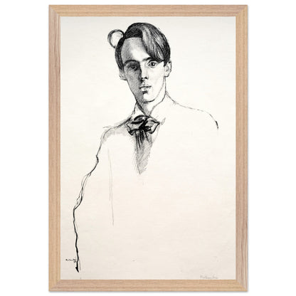 William Butler Yeats by William Rothenstein - Art Print – view 6 | Buy Irish Art