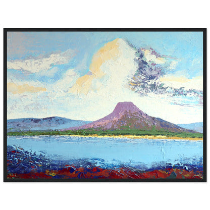 Antrim Coast – Semi-Abstract Contemporary Landscape Art Print by Ó Maoláin – view 7 | Buy Irish Art