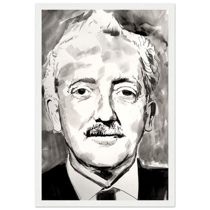 Sean Ó Riada Framed Art Print by Irish Artist – framed print close-up | Buy Irish Art