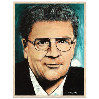 John Hume - Portrait of Peace - Framed Wall Art Print by Irish Artist – view 6 | Buy Irish Art