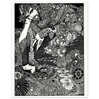 The Earth Grew Dark (1923) – Harry Clarke Gothic Art Print – view 6 | Buy Irish Art