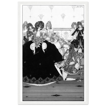 He Takes the Gift with Reverence and Extends by Irish Artist Harry Clarke Framed Art Print – detail view | Buy Irish Art