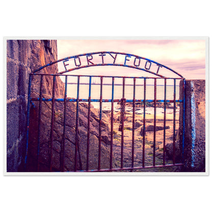 Forty Foot Gate Swimming Sandycove Art Print – view 7 | Buy Irish Art