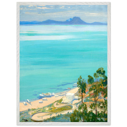 The Bay of Tunis, Morning (1919) – Sir John Lavery Art Print – view 18 | Buy Irish Art