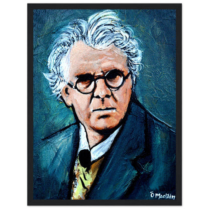 William Butler Yeats Irish Writer Framed Wall Art Print – Irish wall art print | Buy Irish Art