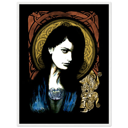 Celtic Goddess Framed Art Print – view 6 | Buy Irish Art
