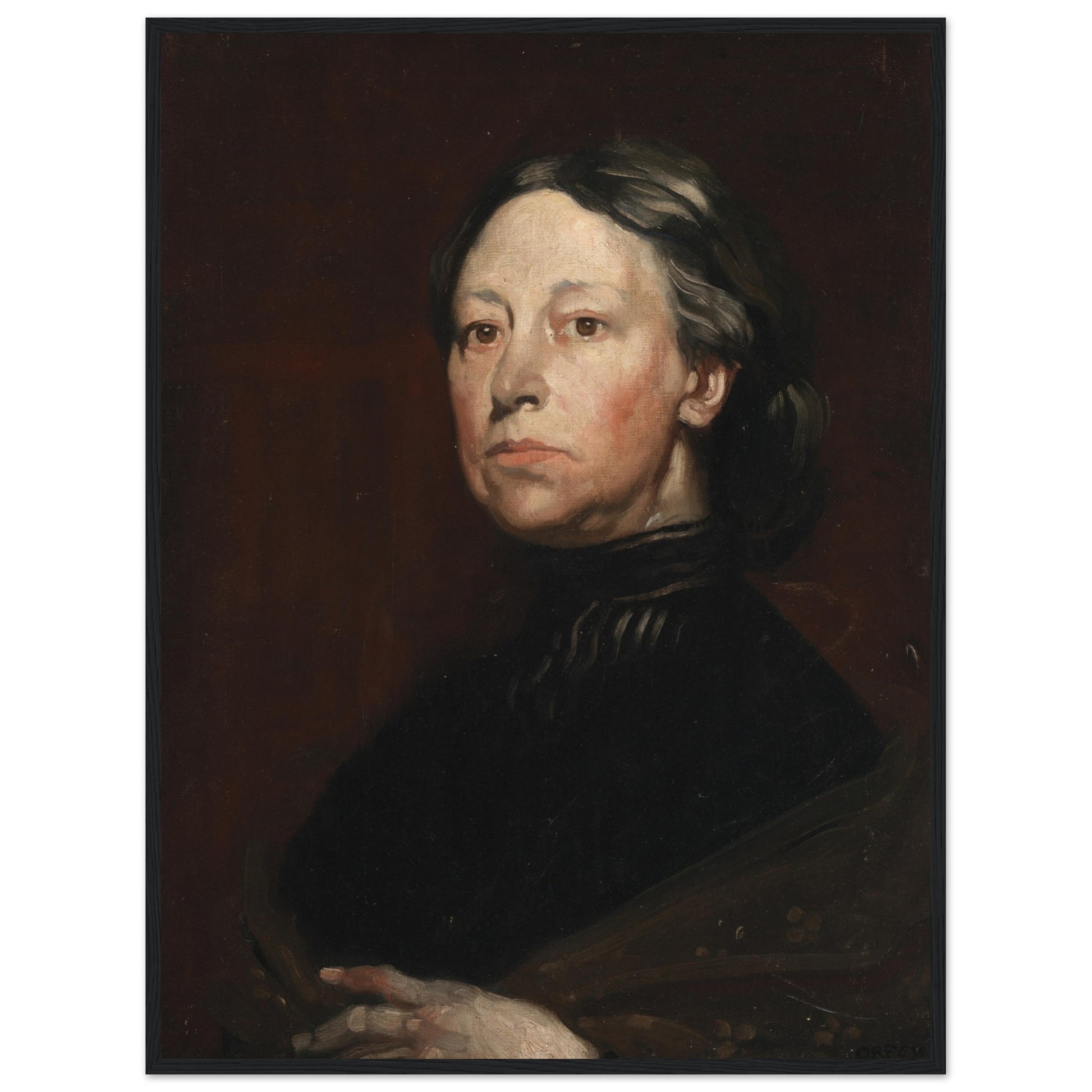 Augusta Lady Gregory by Irish Artist William Orpen Art Print – view 10 | Buy Irish Art