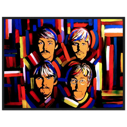 The Beatles Fab Four Framed Wall Art Print – view 12 | Buy Irish Art