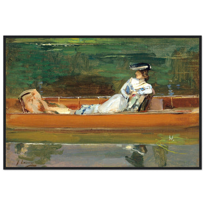 Summertime by Irish Artist Sir John Lavery Art Print – size comparison view | Buy Irish Art