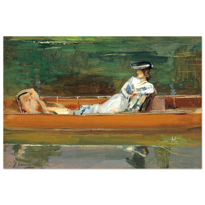 Summertime by Irish Artist Sir John Lavery Art Print – Irish wall art print | Buy Irish Art