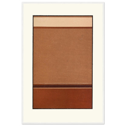 Gradated Tones of Broken Red – James Ward Irish Art Print – size comparison view | Buy Irish Art
