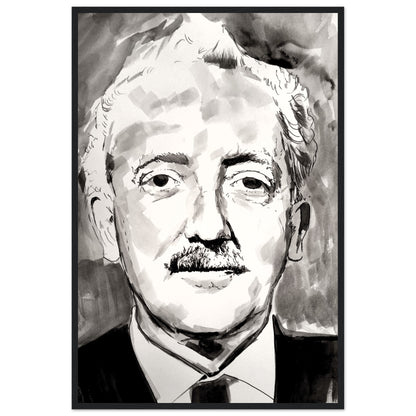 Sean Ó Riada Framed Art Print by Irish Artist – detail view | Buy Irish Art