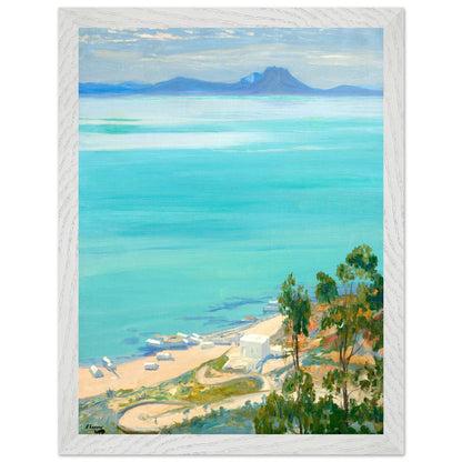 The Bay of Tunis, Morning (1919) – Sir John Lavery Art Print – view 16 | Buy Irish Art