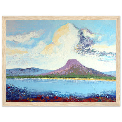 Antrim Coast – Semi-Abstract Contemporary Landscape Art Print by Ó Maoláin – view 6 | Buy Irish Art