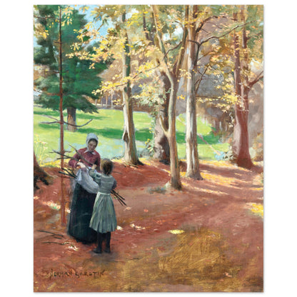 Autumn by Norman Garstin Art Print  40x50 cm / 16x20″ – Irish wall art print | Buy Irish Art