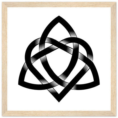 Celtic Heart Knot Art Print – Irish wall art print | Buy Irish Art