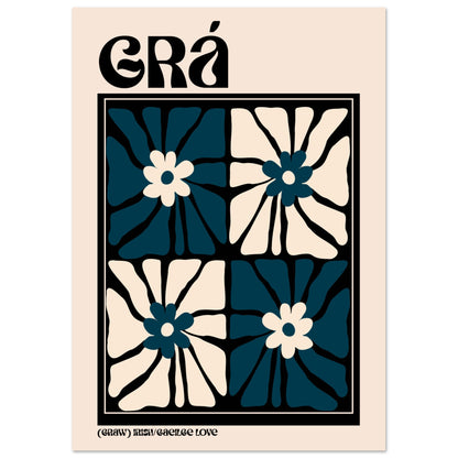Grá (Love) – Irish Language Print | Gallery Edition Art Print – Irish wall art print | Buy Irish Art