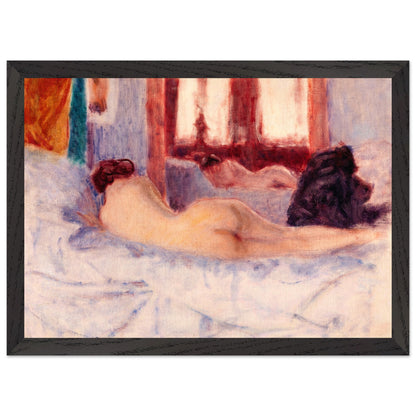 A Reclining Nude before a Mirror by Irish Artist Roderic O'Conor Framed Art Print – view 7 | Buy Irish Art
