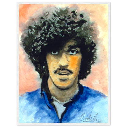 Phil Lynott Thin Lizzy Framed Wall Art Print by Irish Artist – view 7 | Buy Irish Art