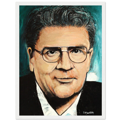 John Hume - Portrait of Peace - Framed Wall Art Print by Irish Artist – view 8 | Buy Irish Art