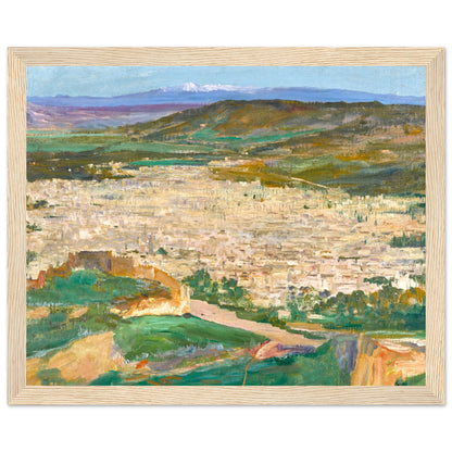 A View of Fez by John Lavery Art Print 40x50 cm / 16x20″ – view 7 | Buy Irish Art