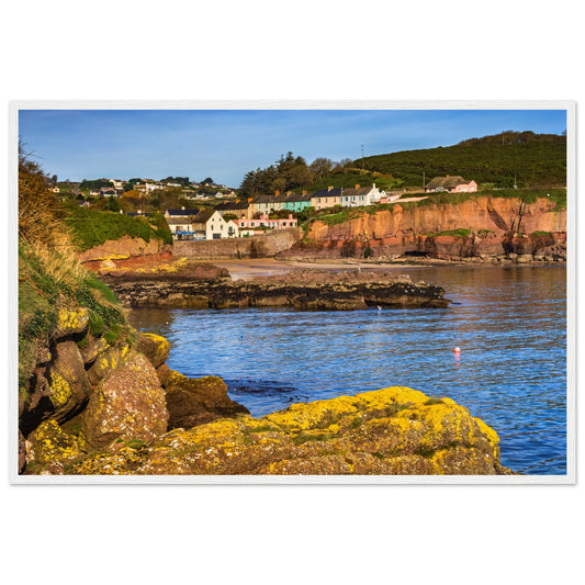 Dunmore East Photographic Landscape Print – framed print close-up | Buy Irish Art