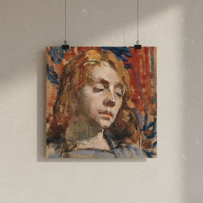 Portrait of Kathleen Behan – Sarah Purser Collector’s Edition Print – view 17 | Buy Irish Art