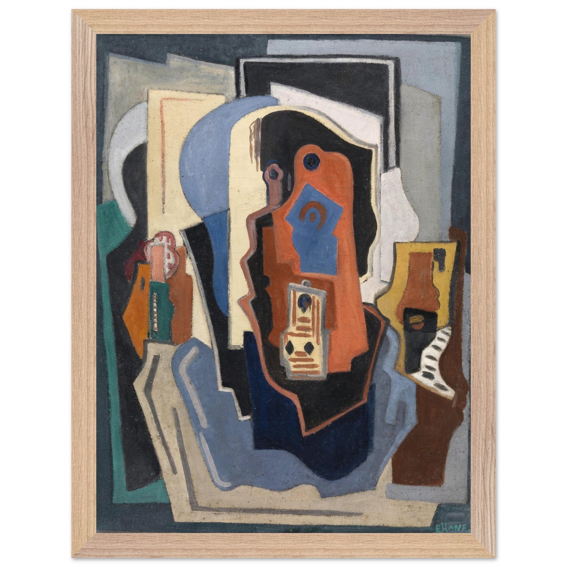 Evie Hone Composition (1924) | Collector’s Edition Print – detail view | Buy Irish Art