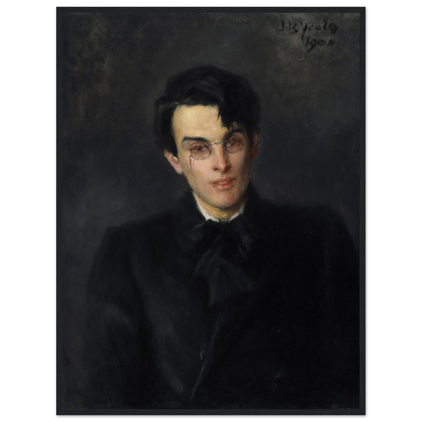 Portrait of W. B. Yeats Art Print | John Butler Yeats 40×50 cm / 16×20″ – view 18 | Buy Irish Art