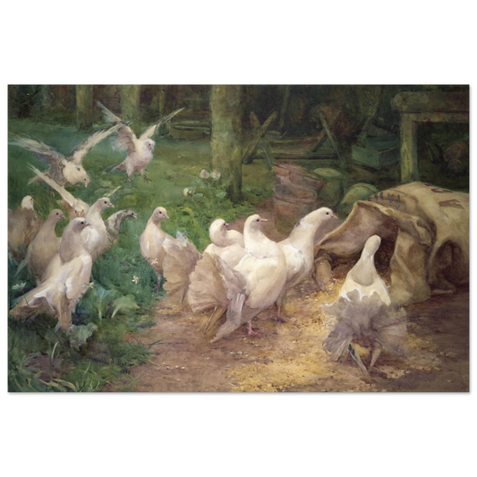 A Preliminary Investigation by Irish Artist Mildred Anne Butler Art Print – framed print close-up | Buy Irish Art
