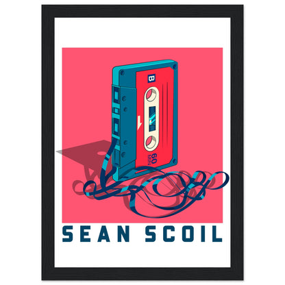 Sean Scoil - Old School  Framed Wall Art Print – room setting display | Buy Irish Art